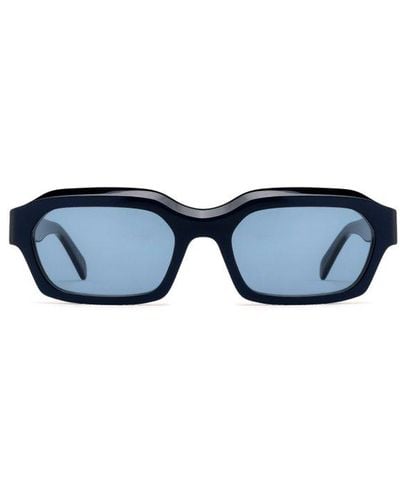 Retrosuperfuture Boletus Rectangle Frame Sunglasses - Blue
