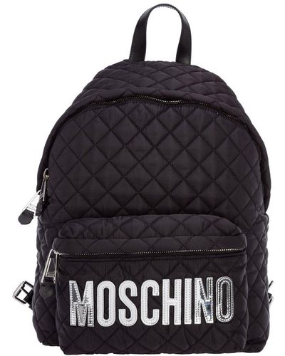 Moschino Rucksack Backpack Travel - Black