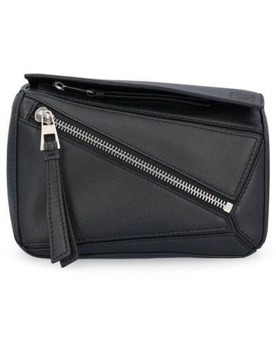 Loewe Mini Puzzle Belt Bag - Black