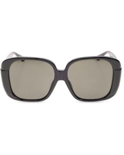 Linda Farrow 'mima' Sunglasses, - Grey