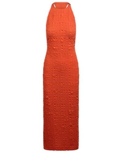 Nanushka Open-back Sleeveless Dress - Red
