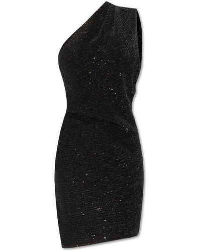 IRO 'haidi' Sequinned One-shoulder Dress, - Black