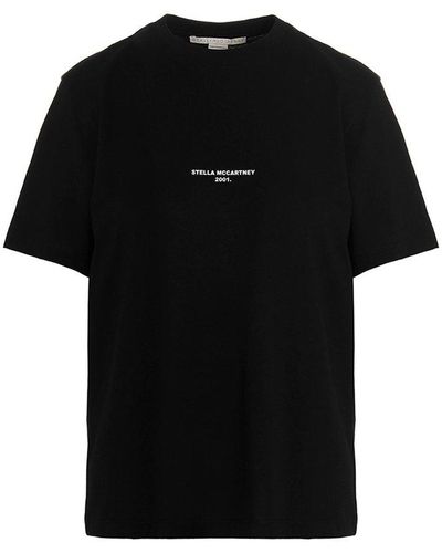 Stella McCartney Tella Mccartney 'stella 2001' T-shirt - Black