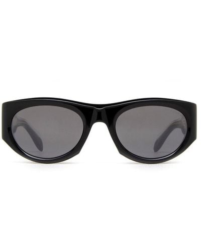 Cutler and Gross Round Frame Sunglasses - Black
