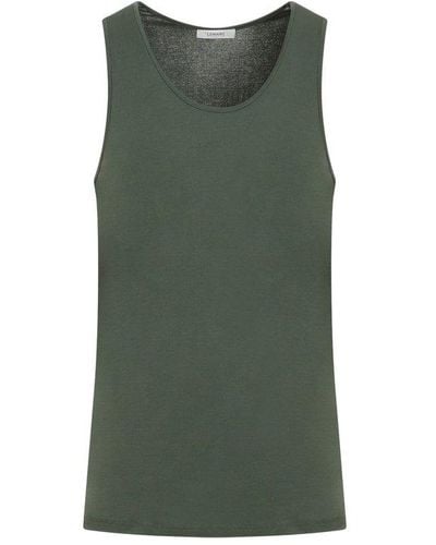 Lemaire Débardeur Ribbed Sleeveless Top - Green