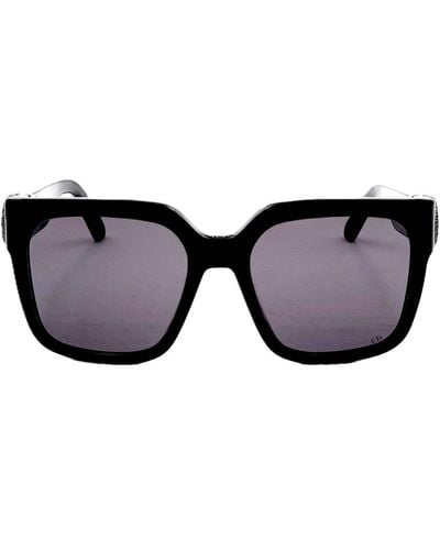 Dior Square Frame Sunglasses - Black