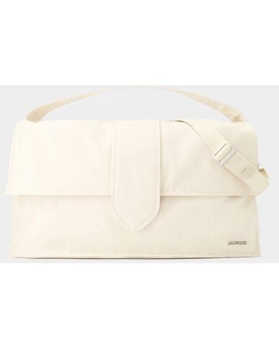 Jacquemus Weekender Flap Bag - Natural