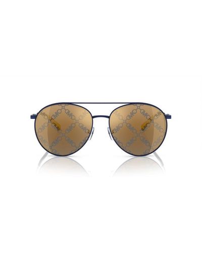 Michael Kors Aviator Frame Sunglasses - Metallic