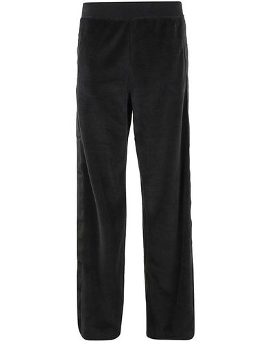 Polo Ralph Lauren High-waisted Velvet Trousers - Black