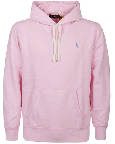 Polo Ralph Lauren Sweatshirt With Logo - Pink