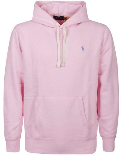 Polo Ralph Lauren Sweatshirt With Logo - Pink