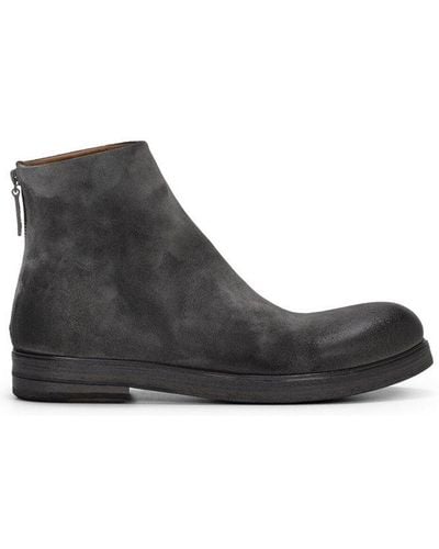 Marsèll Zip-up Ankle Boots - Black