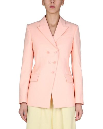 Stella McCartney Double-breasted Pink Jacket