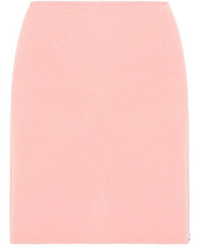 Sportmax Essen Mini Skirt - Pink