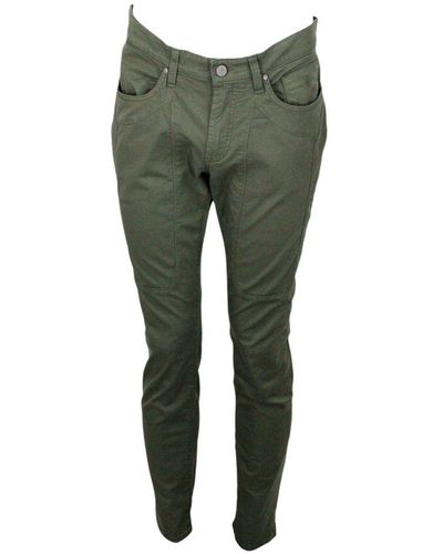 Jeckerson 5-pocket Stretched Trousers - Green