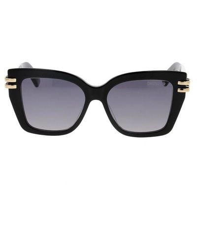 Dior Cdior S1i Square Frame Sunglasses - Black