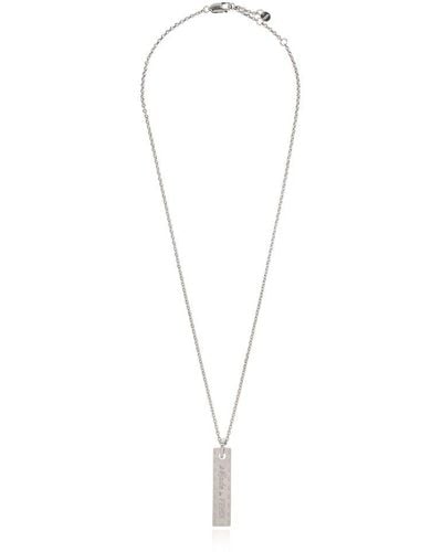 Fendi Made In Necklace - White
