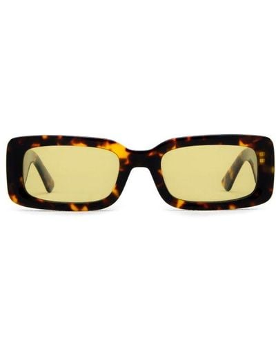 AKILA Verve Square Frame Sunglasses - Metallic