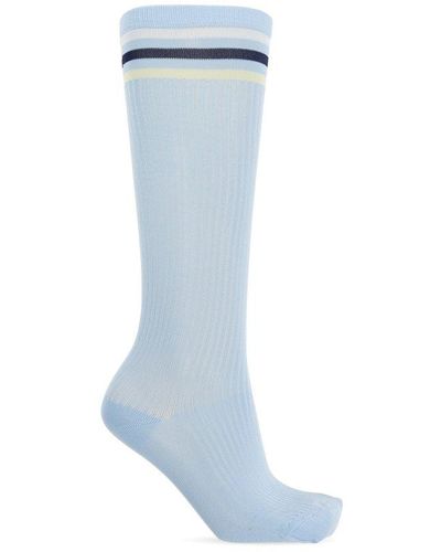 Marni Striped Socks, - Blue