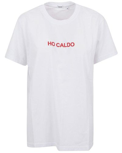 Aspesi T-shirt Ho Caldo - White