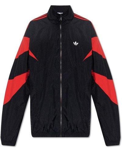 adidas Originals Jacket With Logo, - Red