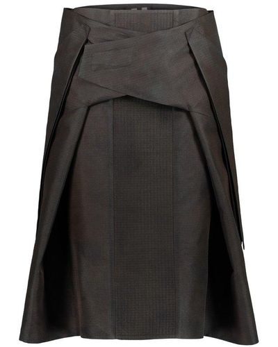 Rick Owens Knee-length Skirt Clothing - Black