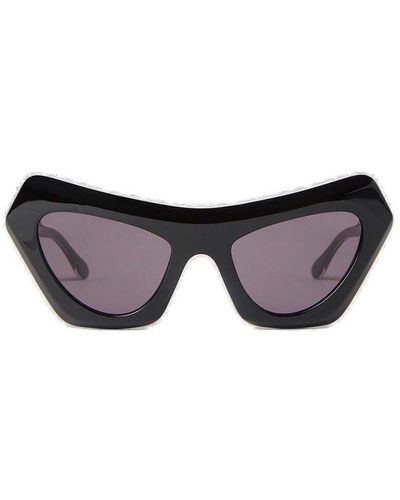 Marni Cat-eye Frame Sunglasses - Grey