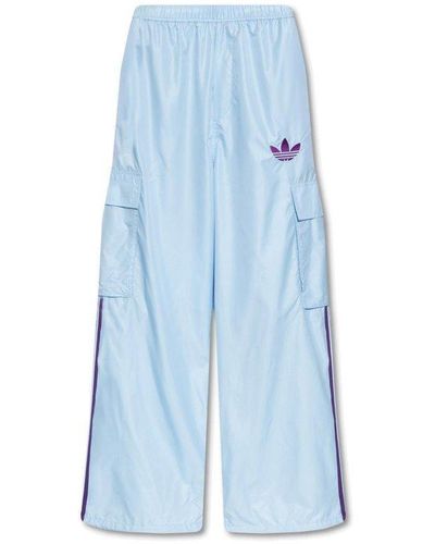 adidas Originals X Kerwin Frost Baggy Track Trousers - Blue