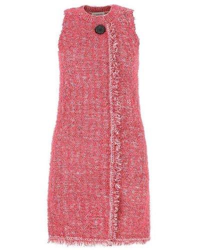 Lanvin Pink Cotton Blend Dress
