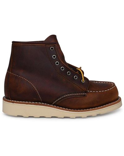 Red Wing Lace-up Boots - Brown