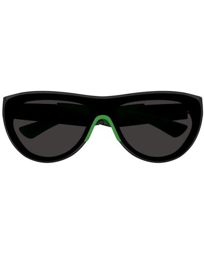Bottega Veneta Panthos Frame Sunglasses - Black