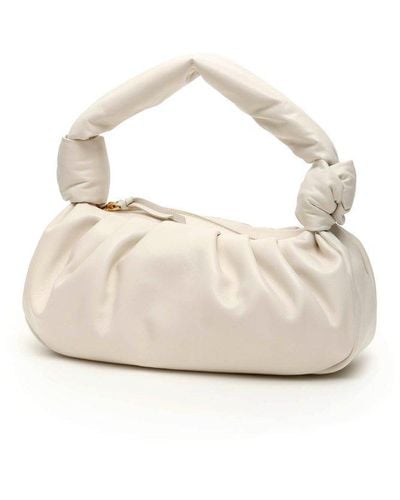 Miu Miu Knot Detail Tote Bag - White