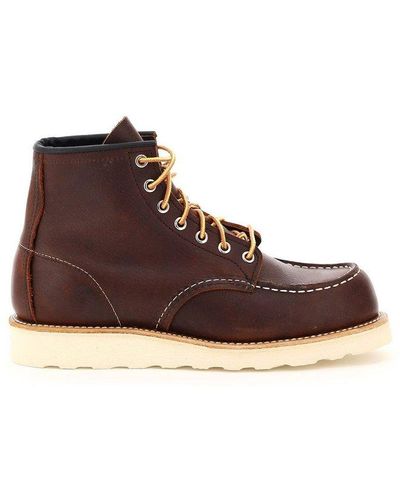 Red Wing Classic Lace-up Ankle Boots - Brown