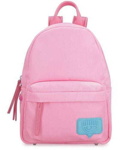 Chiara Ferragni Eyelike Small Backpack - Pink