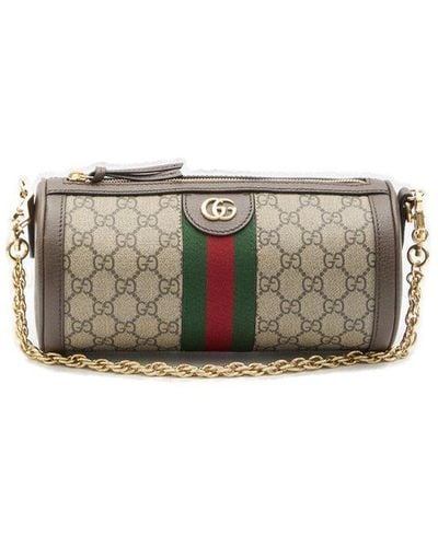 Gucci Ophidia Small Shoulder Bag - Grey