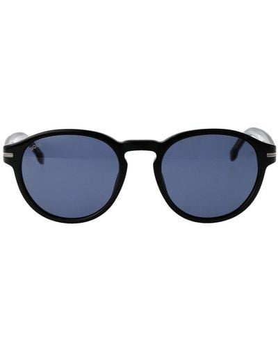 BOSS 1506/s Round Frame Sunglasses - Blue