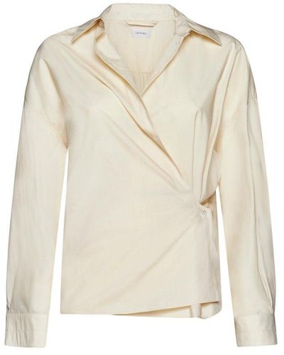 Lemaire Twisted Shirt - White