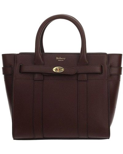 Mulberry Bayswater Mini Tote Bag - Red