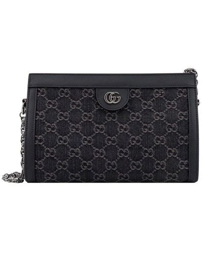 Gucci Ophidia GG Small Shoulder Bag - Gray