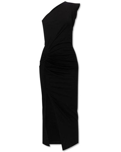Isabel Marant One-Shoulder Dress 'Maude' - Black