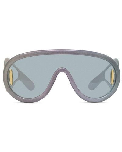 Loewe Shield Frame Sunglasses - Grey
