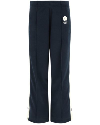 KENZO " Seasonal" Track Pants - Blue