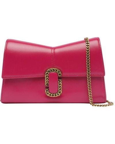 Marc Jacobs The St. Marc Chain Wallet - Pink