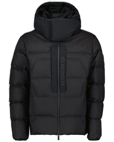 Moncler High-neck Padded Jacket - Black