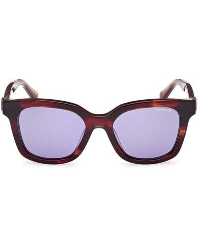 Moncler Audree Squared Frame Sunglasses - Black