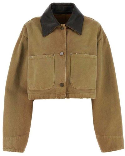 Prada Jackets - Natural