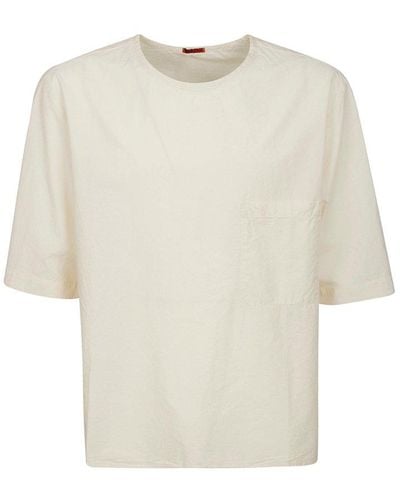 Barena Short-sleeved Crewneck T-shirt - White