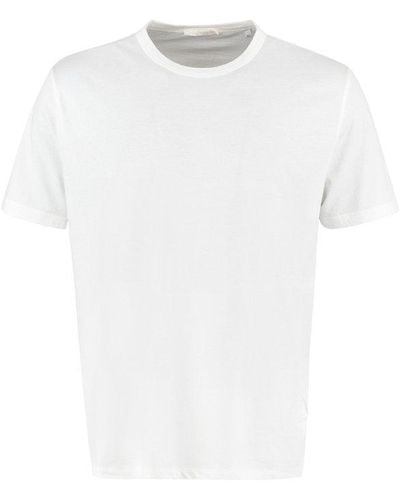 Our Legacy New Box Crewneck Jersey T-shirt - White