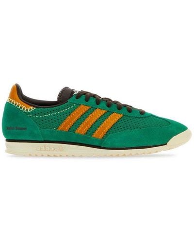 Adidas by Wales Bonner Lace-up Trainers - Green