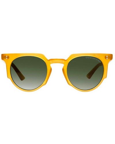 Cutler and Gross Cat-eye Sunglasses - Green